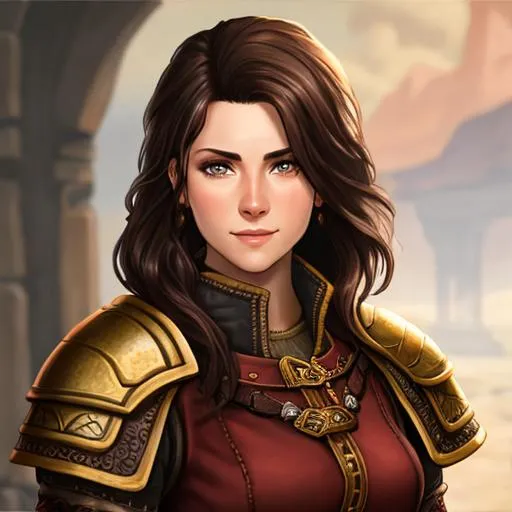 Portrait of a female baldur's gate player character... | OpenArt