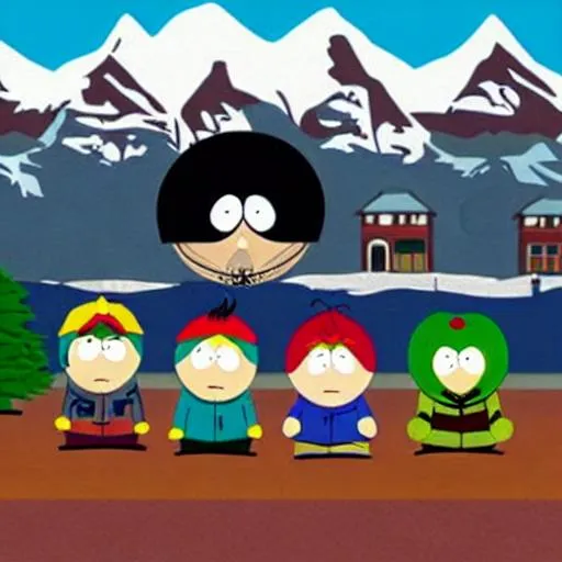 Prompt: south park
