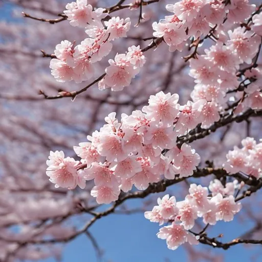 Prompt: a branch of sakura