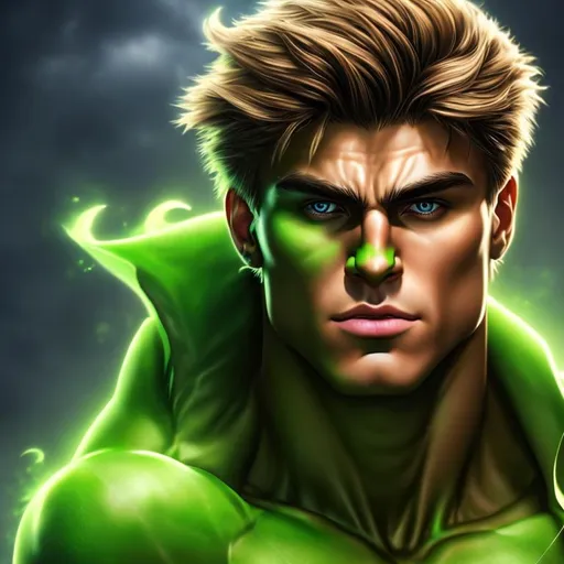 Prompt: High resolution hyperrealistic image of young avenger hulkling merged with marvel boy noh-varr, symmetrical detailed photorealistic, highly detailed, cinematic, uhd, hdr, 64k