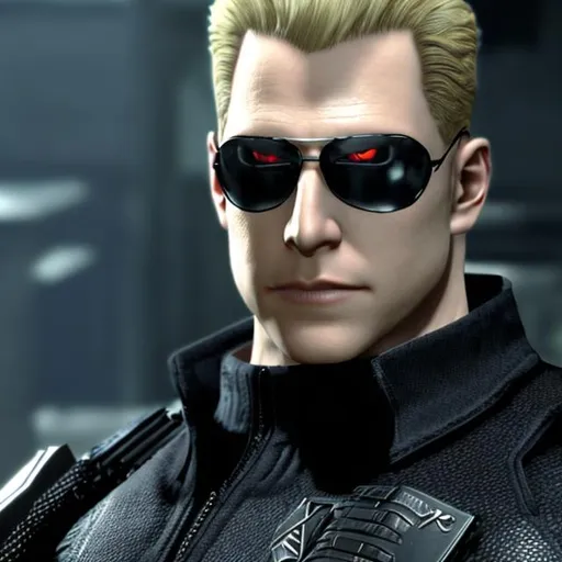 Prompt: Albert Wesker