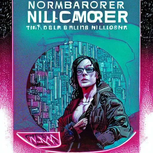 Prompt: Neuromancer, Molly Millions