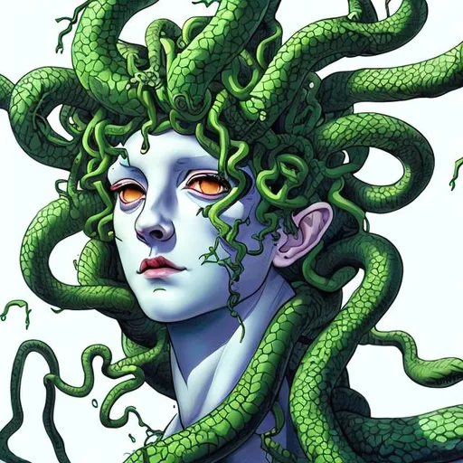 Prompt: Medusa