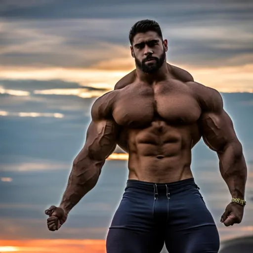 giant muscle men