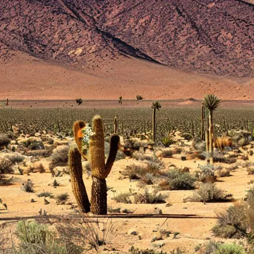 Prompt: california desert
