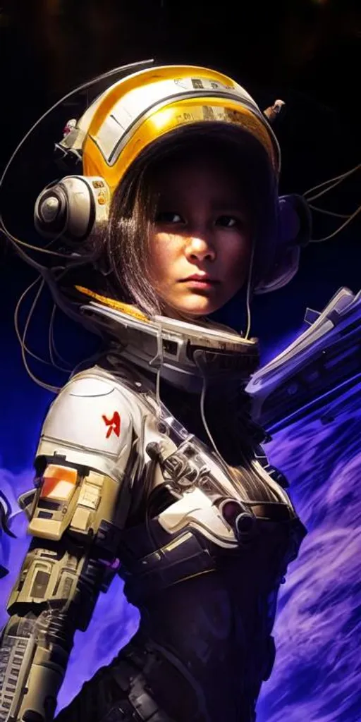 Prompt: Girl in spacesuit, spaceship inside, Tsutomu Nihei style, Sidonia no Kishi, gigantism, laser generator, multi-story space, futuristic style, Sci-fi, hyperdetail, laser in center, laser from the sky, energy clots, acceleration, light flash, speed, anime, drawing, 8K, HD, super-resolution, manga graphics, Drawing, First-Person, 8K, HD, Super-Resolution