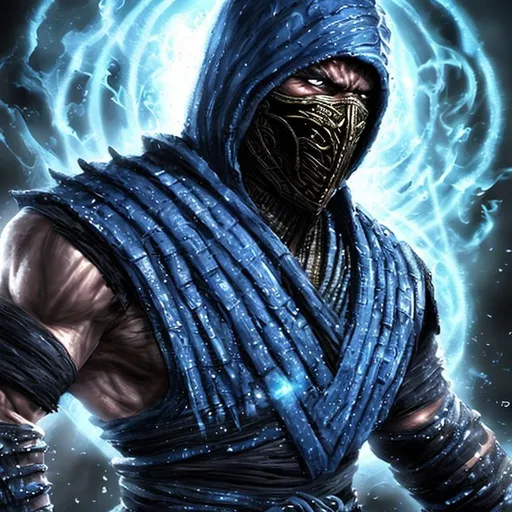 Prompt: Mortal Kombat character Subzero