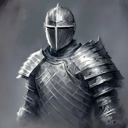 Prompt: Knight portrait 