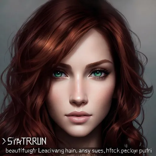 Prompt: photorealistic portrait of a beautiful girl with ginger hair with green eyes, with light skin, perfect composition, detailed face, realistic, super detailed, 8k, high quality, artstation, sharp focus, studio photo, intricate details, highly detailed, by greg rutkowski