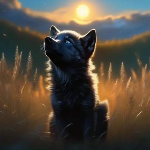 Howling wolf digital wallpaper, wolf, manga, anime, Moon HD wallpaper |  Wallpaper Flare