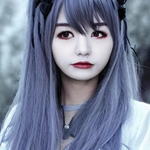 Hair color Grey Hair length Short Eyes color Blue... OpenArt