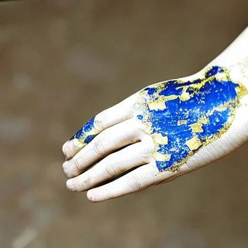 kintsugi hand