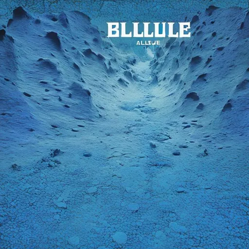 Prompt: album cover, all blue