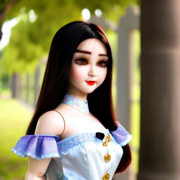A Asian Woman Turned Into Porcelain Doll Openart