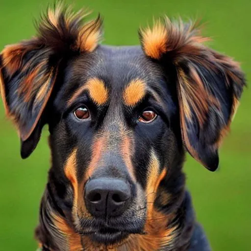 Prompt: Beautiful  realistic dog