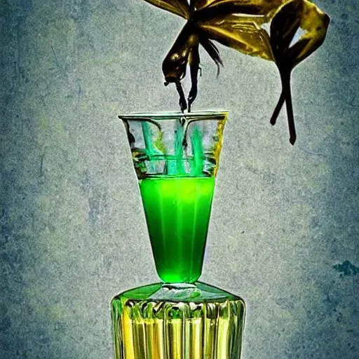 Prompt: Absinthe art