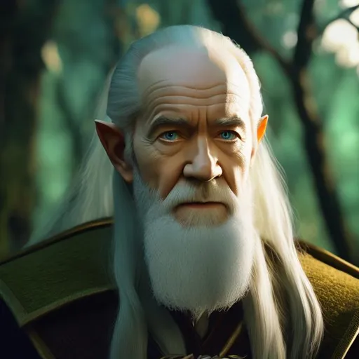 Prompt: George Carlin as a wood elf druid, fantasy, DnD Character, Character art, hd, high quality, trending art, trending on artstation, 8k, hyperrealistic, sharp focus, studio photo, Very detailed, zoomed out view of character, panned out view, full character visible