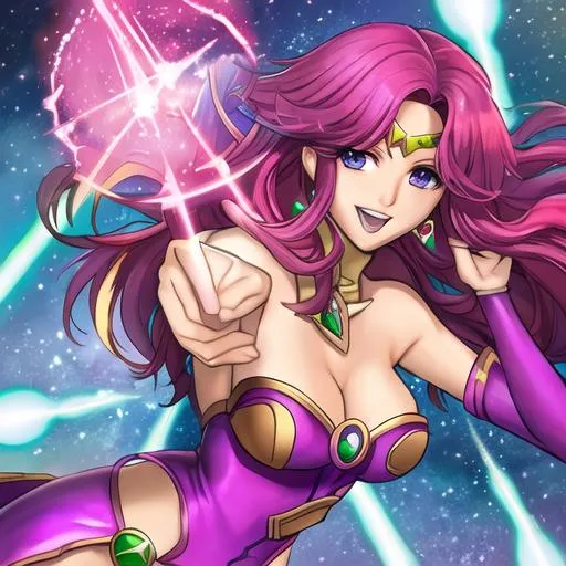 Prompt: Starfire Fire Emblem