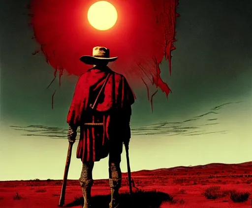 Prompt: Blood Meridian The Kid