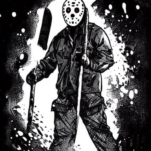 Prompt: Jason Voorhees 