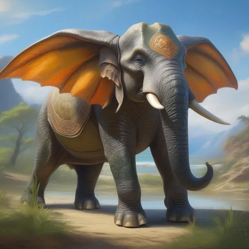 Giant elephants in an alternate reality (3022388)