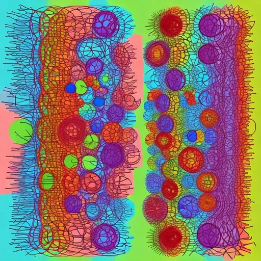 Fuzzy set theory like an art piece