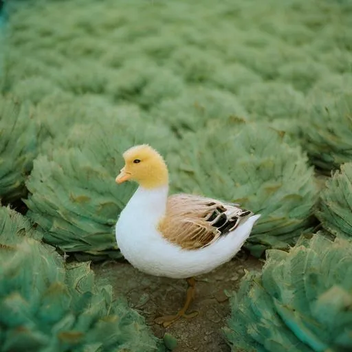 Prompt: pineapple duck