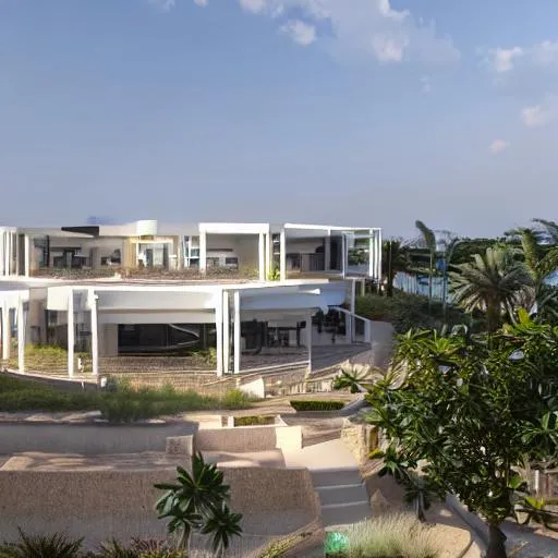 Prompt: Cannes inspired by Congolese architecture with precolonial congolese art inspiration and Congolese minerals, volumetric natural light, ultra realistic, vray,  hd
