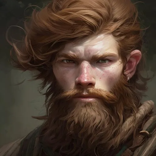 portrait of a rugged ranger trainee, 19 years old, b... | OpenArt