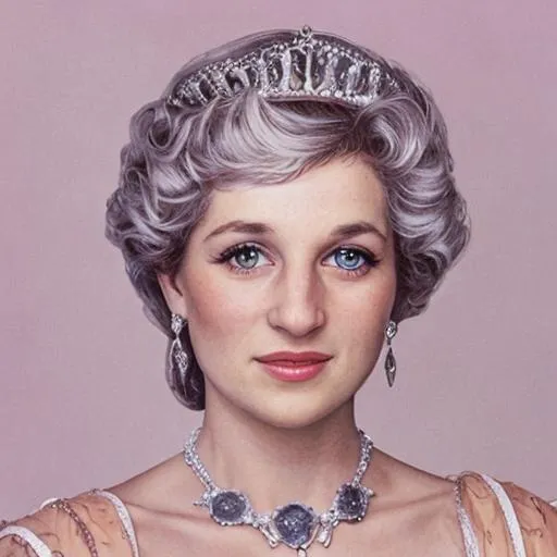Prompt: Queen Diana in 2023