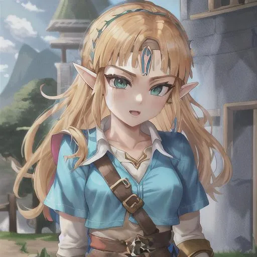 Prompt: Zelda