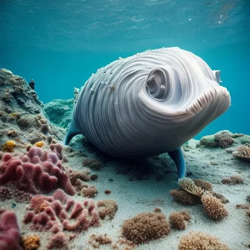 blobfish eating whale