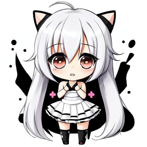 Chibi Anime Girl | Sticker