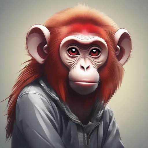 Uakari Monkey, Mercury, masterpiece, best quality, i... | OpenArt