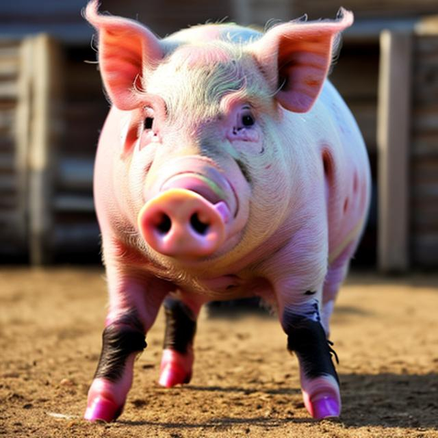 A twerking pig OpenArt