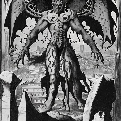 The Demon Choronzon of Galicia | OpenArt