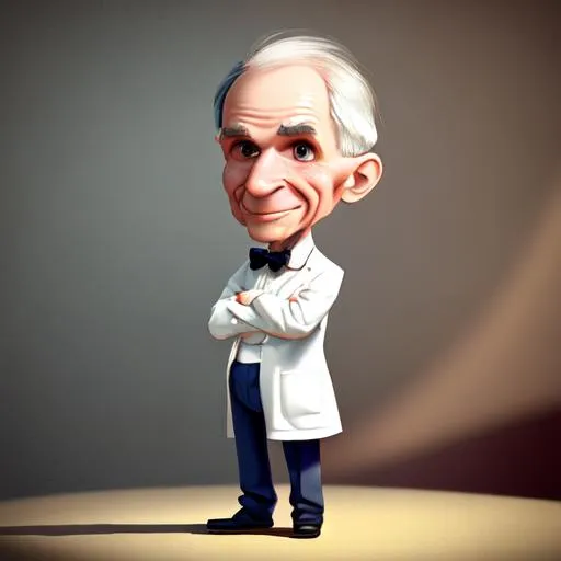 Cute and adorable Henry Ford mode caricature male fr... | OpenArt