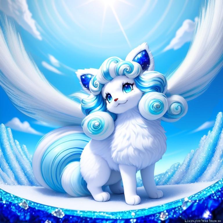 Vulpix de Alola  Pokemon alola, Pokemon painting, Cute pokemon wallpaper