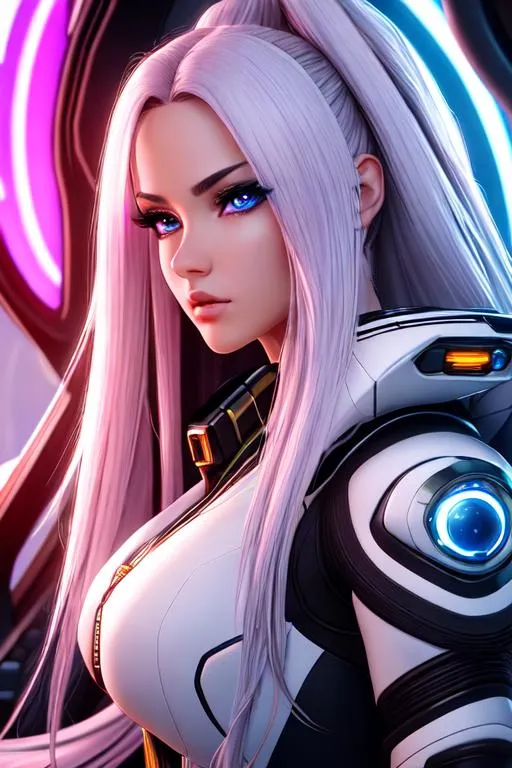 Prompt: close up shot, cinematic shot, sharp focus,

a beautiful girl wearing a cyberpunk space suit sitting inside a spaceship, in awe, elegant, long beautiful hair color, hyper detailed spaceship interior background, ultra detailed face, detailed beautiful eye, detailed beautiful nose, ultra detailed space background with lot of stars and planet, ultra detailed colored space suit, perfect anatomy, seductive pose,

dynamic lighting, studio lighting, volumetric lighting, Masterpiece, contrast, Ultra HD, 64K, professional artwork, professional concept art,