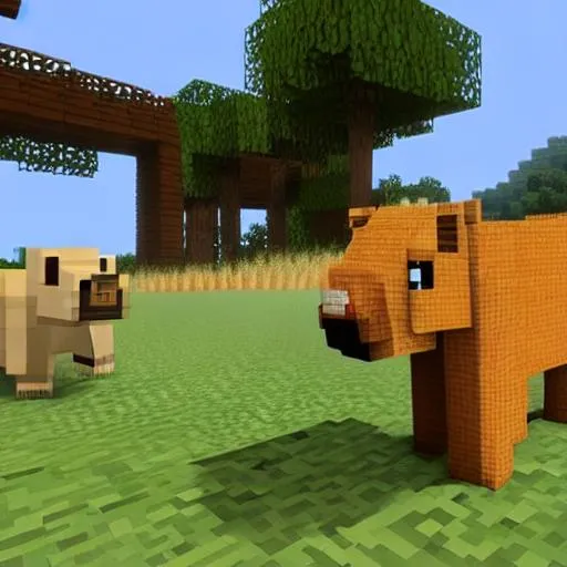 Capybara in Minecraft