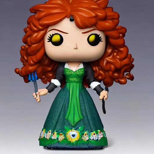 3D file Princess Merida Funko 👸・Model to download and 3D print