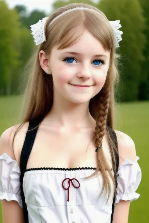 Prompt: cute german girl 