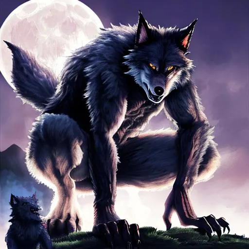 Prompt: werewolf 