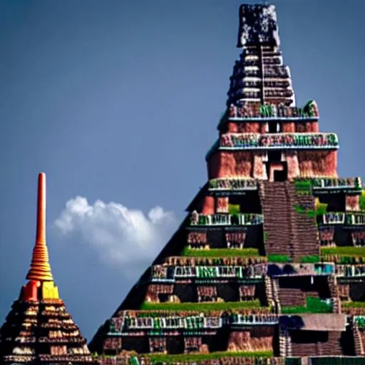 Thai pyramid shop