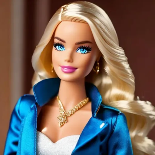 Prompt: Barbie as Margot Robbie 