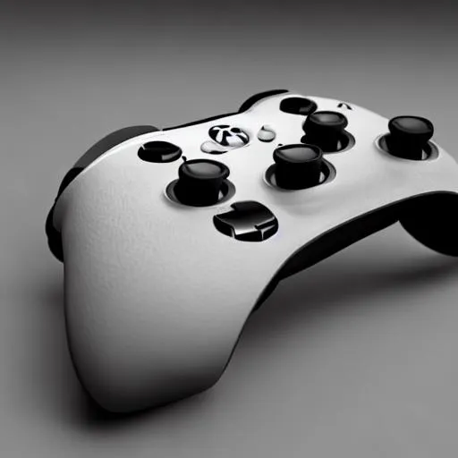 Prompt: xbox controller from 1300's, realistic octane render, 8k, high detail