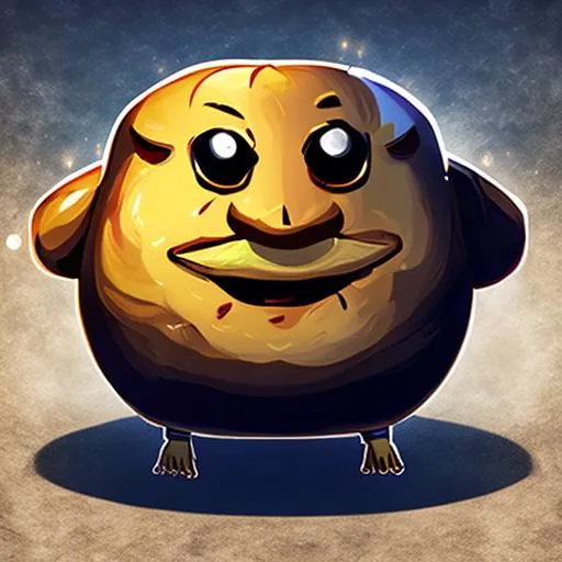 Prompt: buff potato
