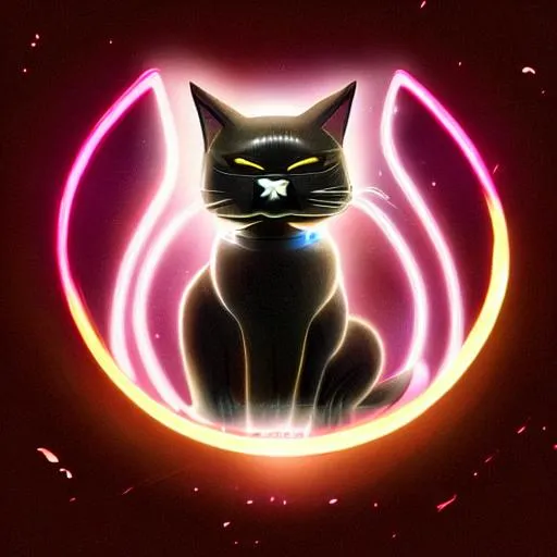 Prompt: tron cat
