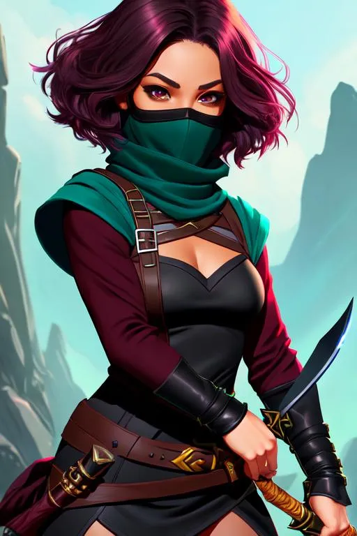 Masked Rogue Shinobi (COVERS HEAD)