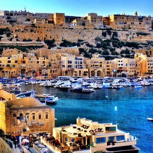 Prompt: A beautiful photograph of Malta 